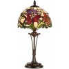 Tiffany stolová lampa ORCHIDEA 47*Ø23 1*E27