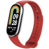 Remienok FIXED Silicone Strap for Xiaomi Mi Band 8, red FIXSSTB-1176-RD