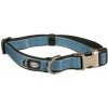 Obojok DUVO+ EXPLOR NORTH nylon petrolejovo-modrá farba 20-35cm/15mm