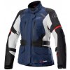 Bunda ALPINESTARS Stella Andes Drystar, kompatibilná s Tech-Air 5, dámska (tmavá modrá/čierna/svetlá sivá/červená) L