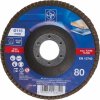 LUX-TOOLS Lamelový brúsny kotúč Multi, zrnitosť K80, pr. 115 mm
