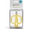 Matchstick Monkey hryzátko s mikrobiálnou úpravou BIOCOTE® Variant: yellow