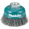 Makita D-24094 Miskovitá kefa z oceľového drôtu - vlnitý drôt 75mm