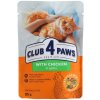 CLUB 4 PAWS PREMIUM vlhké krmivo pre mačky KURACIE MÄSO V OMÁČKE 85 g