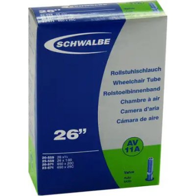Schwalbe MTB duša 26x1,00" (č.11A) gal. ventil