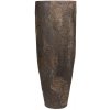 Pottery Pots Kvetináč Dax, hnedá s vysokým leskom, 118 x 46 cm