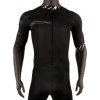 Silvini Stelvio black/white - Silvini Stelvio pánsky dres s krátkym rukávom black/white vel. L