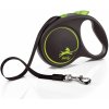 Flexi Black Design L páska 5m/50 kg zelená