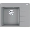 Franke Centro CNG 611-62 TL/2, 620x500 mm, fragranitový drez, Šedý kameň 114.0637.502