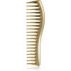 Janeke Gold Line Wavy Comb for Gel Application hrebeň na vlasy na nanášanie gélových produktov 18,5 x 5 cm 1 ks
