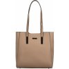 Dámska kabelka na rameno taupe - Delami Luxe Charm taupe