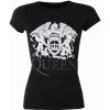Tričko metal ROCK OFF Queen Logo Čierna
