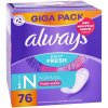 Always Daily Fresh Normal slipové vložky s parfumáciou 76 ks
