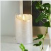 Eglo 411502 - LED Sviečka FLAMME RUSTIC LED/2xAA strieborná EG411502