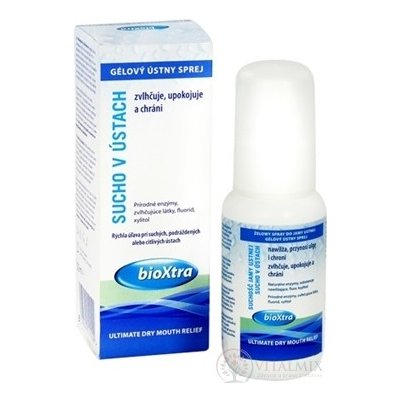 bioXtra SUCHO V ÚSTACH ústny gélový sprej 50 ml