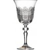 Bohemia Crystal Brúsené poháre na červené víno Laura 12116/57001/220ml (set po 6 ks)
