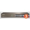 Tenda TEG1016D 16-portový gigabitový ethernetový prepínač, 10/ 100/ 1000 Mb/ s, bez ventilátora, montáž do racku TEG1016D