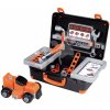 Pracovný kufrík Bricolo Box Black&Decker Smoby s rozoberateľným autíčkom a 39 doplnkami