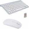 Sada klávesnice a myši Pro biela