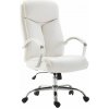 Kancelárske kreslo Vaud z umelej kože, biela