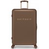 Plastový kufr SUITSUIT® Fab Seventies Cocoa Brown L - hnědá - 91 L