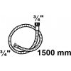 Prodloužení přívodní hadice Kirchhoff 26,4 mm (vnější závit 3/4 ) x 1,5 m x vnitřní závit 3/4