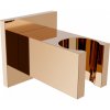 Mexen Cube držiak na sprchu, ružové zlato - 79350-60