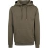 Build your Brand Mikina BY 011 s kapucí COT56001155000-olive XS Olivová