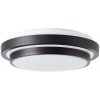 Brilliant | Brilliant - LED Stropné svietidlo MALMÖ LED/12W/230V 3000K pr. 34,5 cm čierna | BI0072