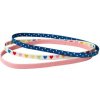Rockahula Kids Elastické čelenky do vlasov Rainbow Hearts
