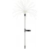 BAUHAUS Solárne svietidlo ohňostroj, 90 cm, teplá biela, SO/T-095 WHITE
