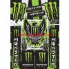 Nálepky moto Monster Energy 10 (Sada nálepiek)