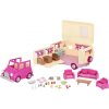 Li'l Woodzeez Sada na kempovanie Pink Happy Camper