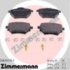 ZIMMERMANN Sada brzdových platničiek kotúčovej brzdy 258391751
