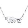 Silvego Strieborná retiazka s menom Věra JJJ1859-VERA