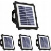 Solpex Solárne Nástenné LED Svietidlá 3 Režimy Vonkajšie Záhradné 4 Kusy