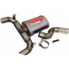 GPR Koncovka výfuku Slip-on GPR OVAL S.97.TO Brushed Titanium including removable db killer and link pipe