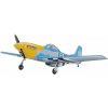 Super Flying Model P-51D Mustang 20cc 1.7m ARF žlutý