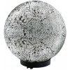 Eglo | EGLO 91638 - vonkajšia lampa TERRALUNA 1 1xE27/18W čierna / biela | EG91638