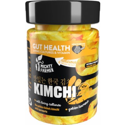 Mighty Farmer Kimchi kurkuma sklo 320 g