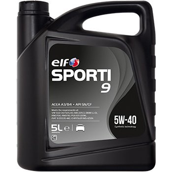 Elf Sporti 9 5W-40 5 l