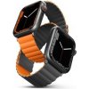 UNIQ Revix obojstranný remienok pre Apple Watch 45 mm / 44 mm / 42 mm sivo-oranžový 8886463679128