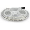 V-TAC LED pás do exteriéru 12V, 8W/m, 800lm/m, 120 LED/m, SMD 3528, IP65, balenie 5m Farba svetla: Teplá biela