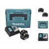 Makita Sada 2 ks BL1860B + 1 ks Nabíjačka DC18RC + 1 ks Makpac 198116-4