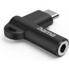 HAMA Audio adaptér, USB-C samec/Jack 3.5mm samica, čierna (201701)