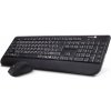 CONNECT IT Multimedia BLACK, Bezdrôtová klávesnica + myš SK/CZ (CI-185)