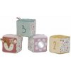 LITTLE DUTCH Kocky textilné 4 ks Fairy garden