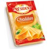 Président Cheddar plátky syr
