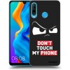 Picasee silikónový čierny obal pre Huawei P30 Lite - Cloudy Eye - Transparent