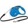 Vodítko FLEXI Classic NEW S lanko 5m/12kg modrá
